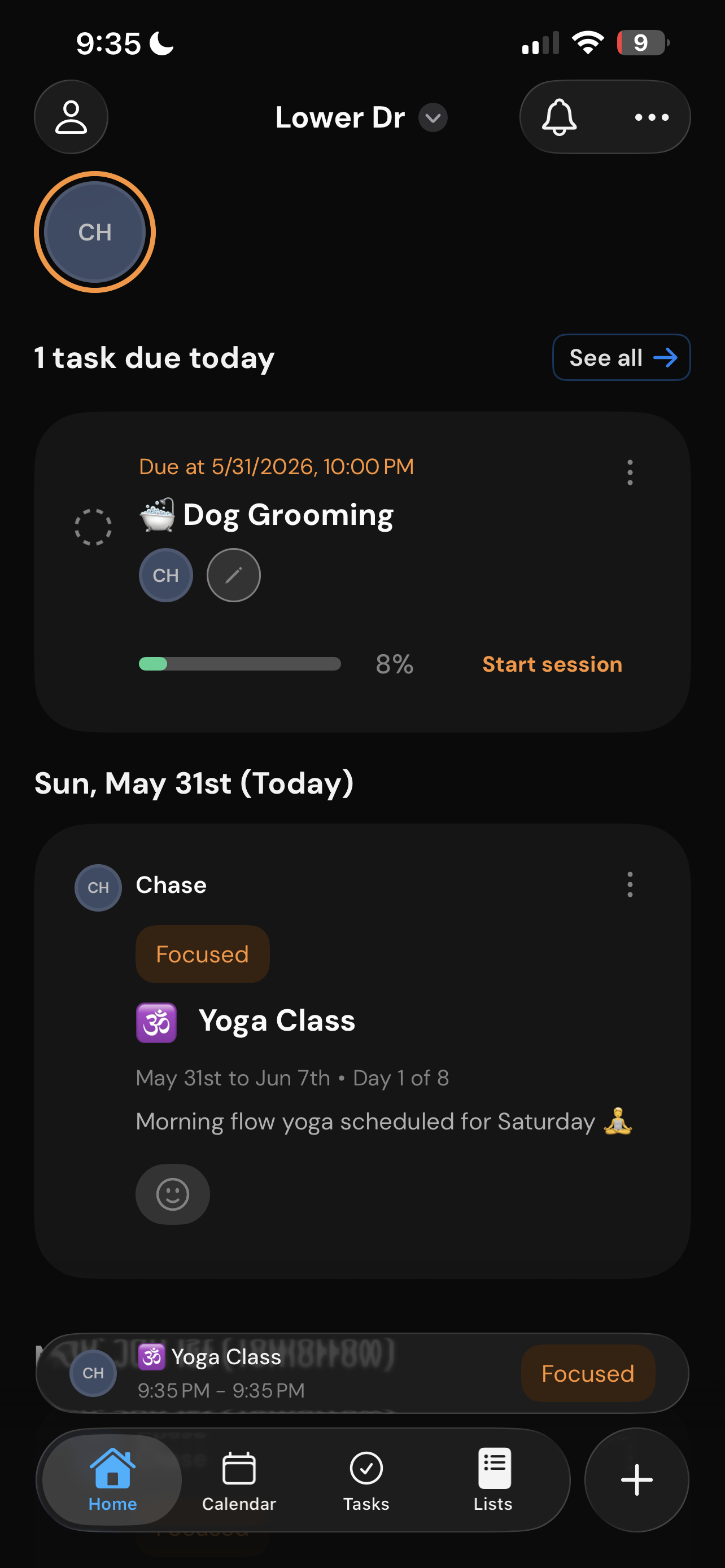 RoomAid home screen screenshot